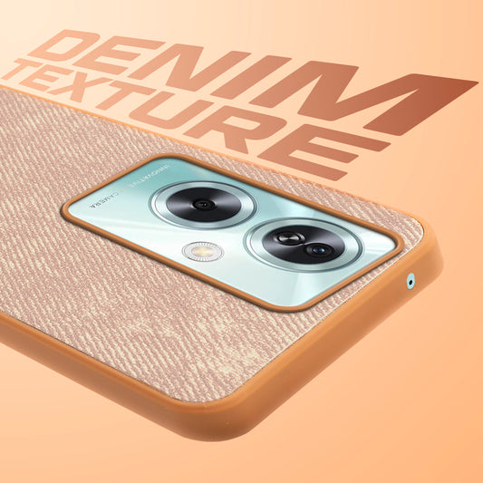 Classic Denim Finish Back Case for Oppo A79 5G