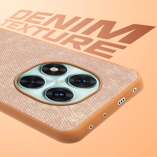 Classic Denim Finish Back Case for Redmi Note 14 Pro 5G