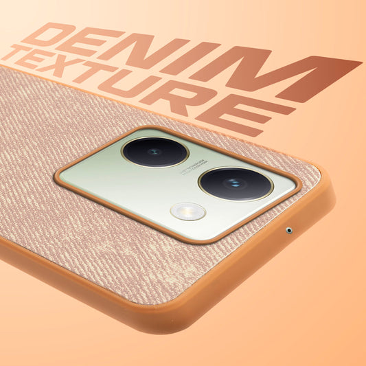 Classic Denim Finish Back Case for Vivo Y200 Pro 5G