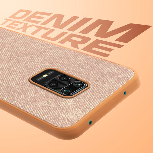 Classic Denim Finish Back Case for Redmi Note 9 Pro