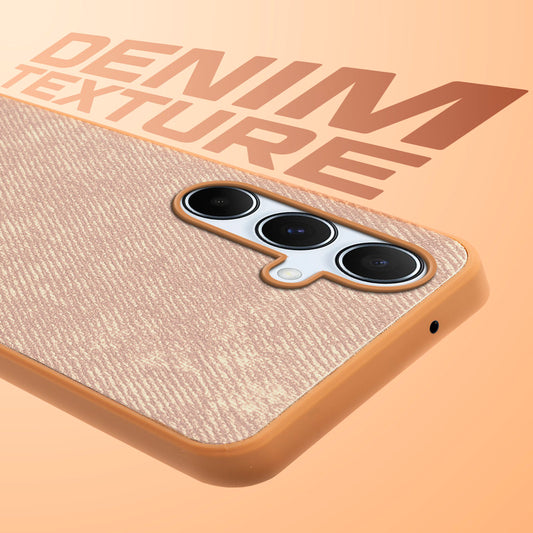 Classic Denim Finish Back Case for Samsung A55 5G