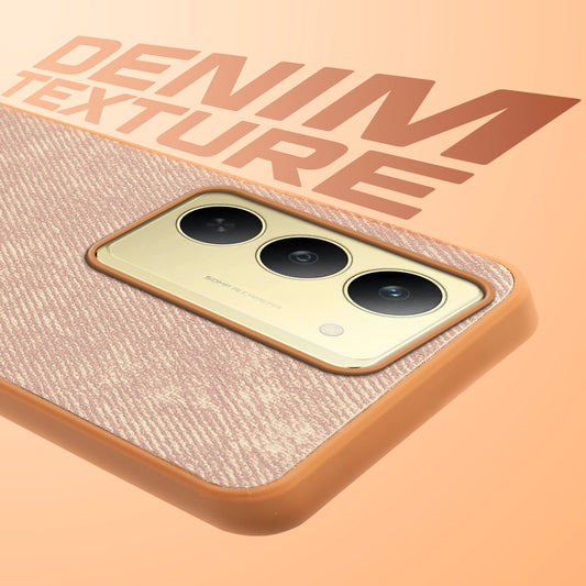 Classic Denim Finish Back Case for Realme 14x 5G