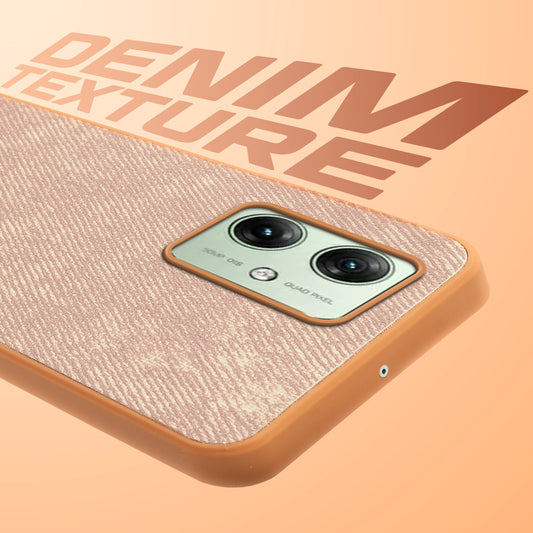 Classic Denim Finish Back Case for Motorola Moto G54 5G