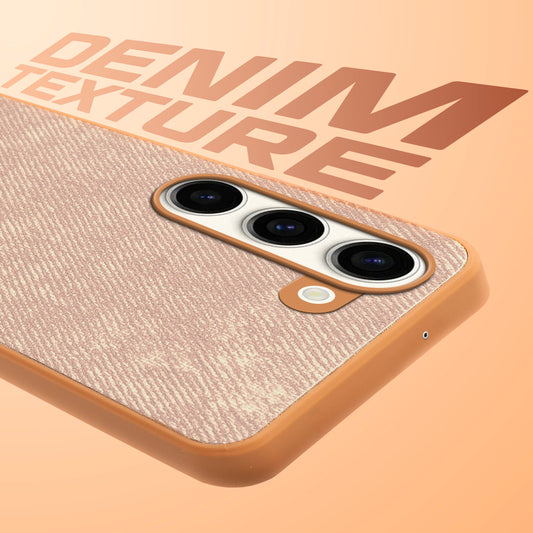 Classic Denim Finish Back Case for Samsung S23 5G with Raised Camera Edges & Micro-Fiber Lining