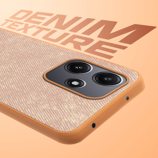 Classic Denim Finish Back Case for Redmi 12 5G