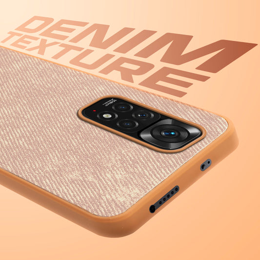 Classic Denim Finish Back Case for Redmi Note 11s