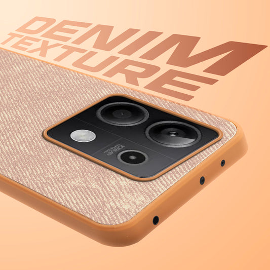 Classic Denim Finish Back Case for Redmi Note 13 5G