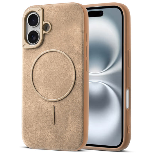 Elite PU Leather Case for Apple iPhone 17 , Hard Shell with Soft Inner Fabric & MagSafe Support