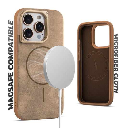 Elite PU Leather MagSafe Case for Apple iPhone 15 Pro Max