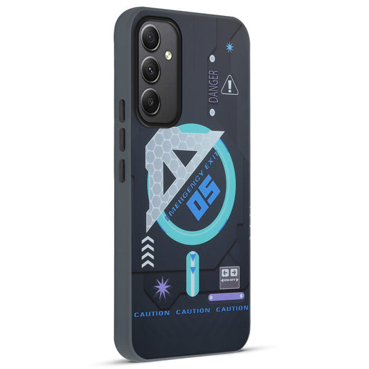 Circuit Printed Hard Back Cover Case For Samsung A34 5G