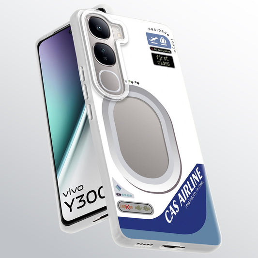 Designer Cover Case with Customizable Transparent Slot for Personalised Photos For Vivo Y300 5G