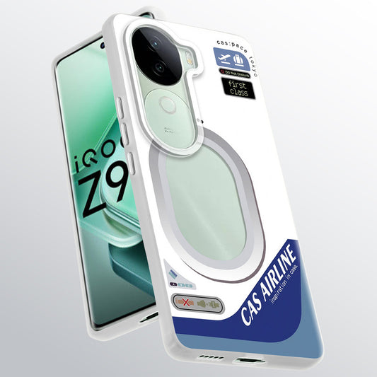 Designer Cover Case with Customizable Transparent Slot for Personalised Photos For iQOO Z9s 5G