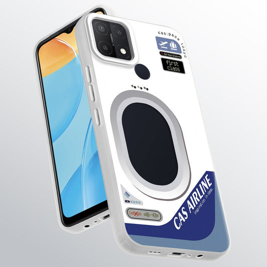 Designer Cover Case with Customizable Transparent Slot for Personalised Photos For Oppo A15