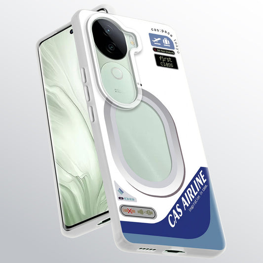 Designer Cover Case with Customizable Transparent Slot for Personalised Photos For Vivo V40e 5G