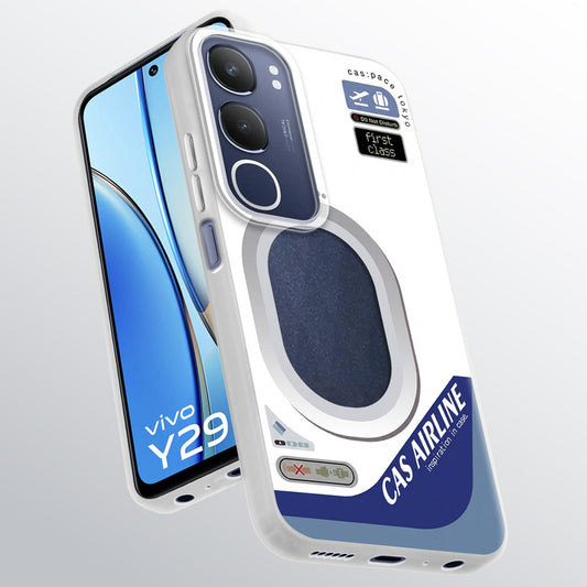 Designer Cover Case with Customizable Transparent Slot for Personalised Photos For Vivo Y29 5G