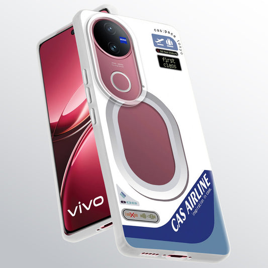 Designer Cover Case with Customizable Transparent Slot for Personalised Photos For Vivo V50 5G