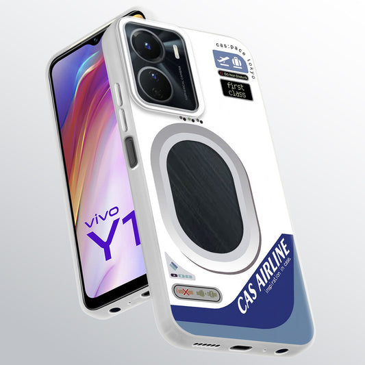 Designer Cover Case with Customizable Transparent Slot for Personalised Photos For Vivo Y16