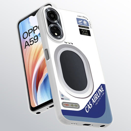 Designer Cover Case with Customizable Transparent Slot for Personalised Photos For Oppo A59 5G