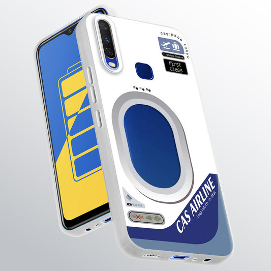 Designer Cover Case with Customizable Transparent Slot for Personalised Photos For Vivo Y15