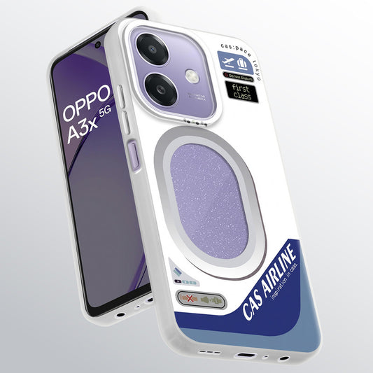 Designer Cover Case with Customizable Transparent Slot for Personalised Photos For Oppo A3x 5G