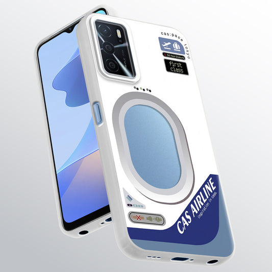 Designer Cover Case with Customizable Transparent Slot for Personalised Photos For Oppo A16