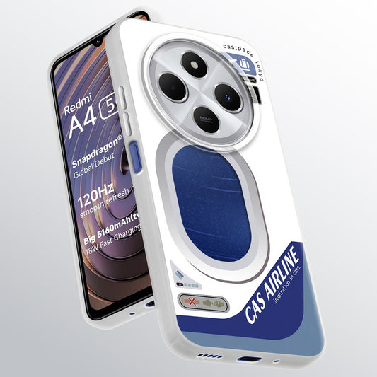 Designer Cover Case with Customizable Transparent Slot for Personalised Photos For Redmi A4 5G