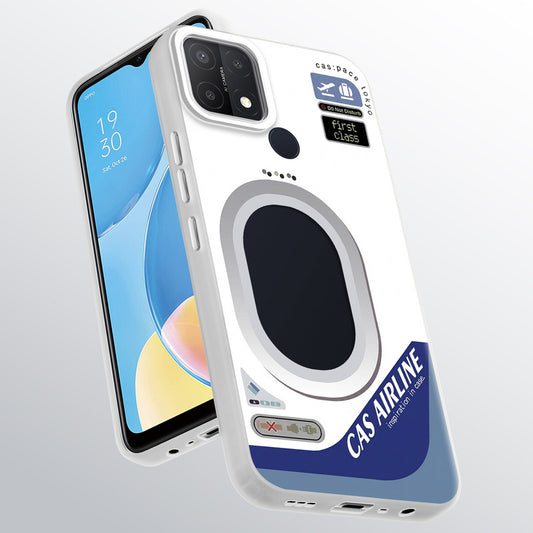 Designer Cover Case with Customizable Transparent Slot for Personalised Photos For Oppo A15S