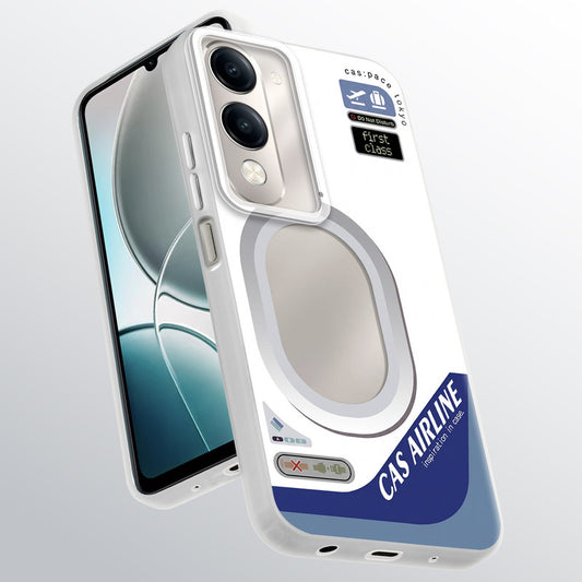 Designer Cover Case with Customizable Transparent Slot for Personalised Photos For Vivo Y19e