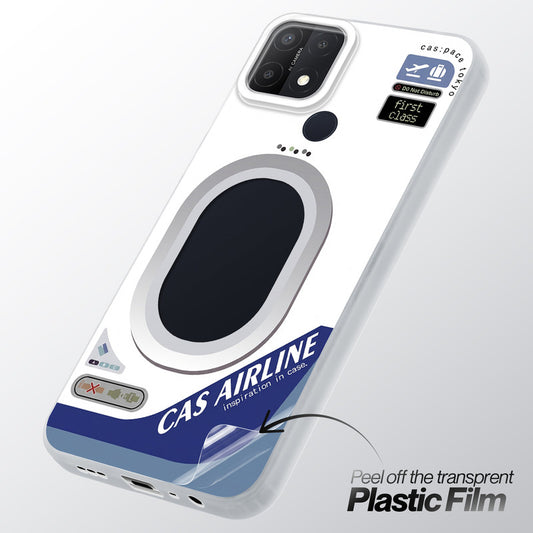 Designer Cover Case with Customizable Transparent Slot for Personalised Photos For Oppo A15S