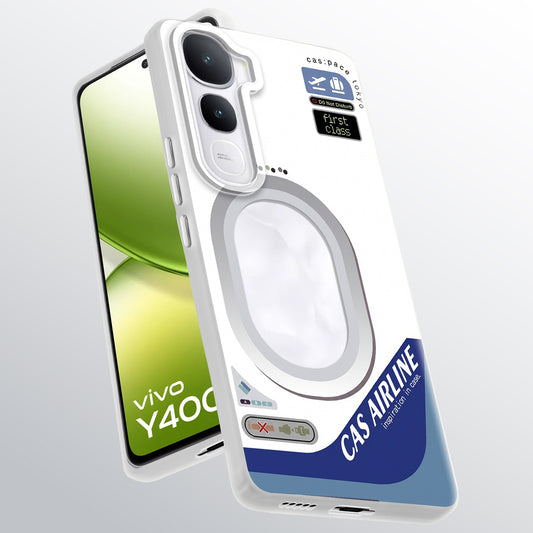 Designer Cover Case with Customizable Transparent Slot for Personalised Photos For Vivo Y400 5G