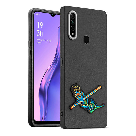 Divine Embroidered Back Case for Oppo A31
