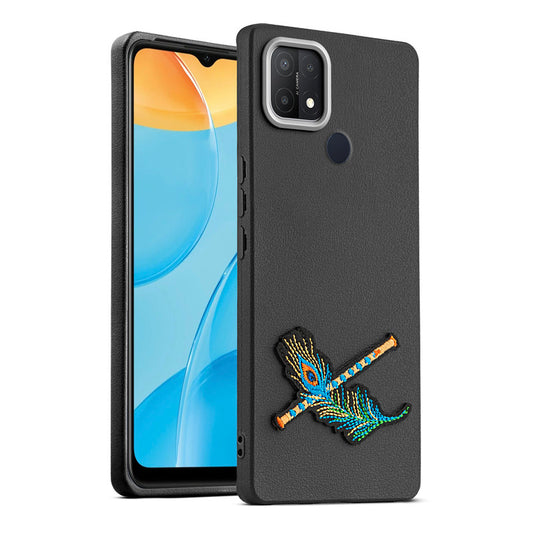 Divine Embroidered Back Case for Oppo A15