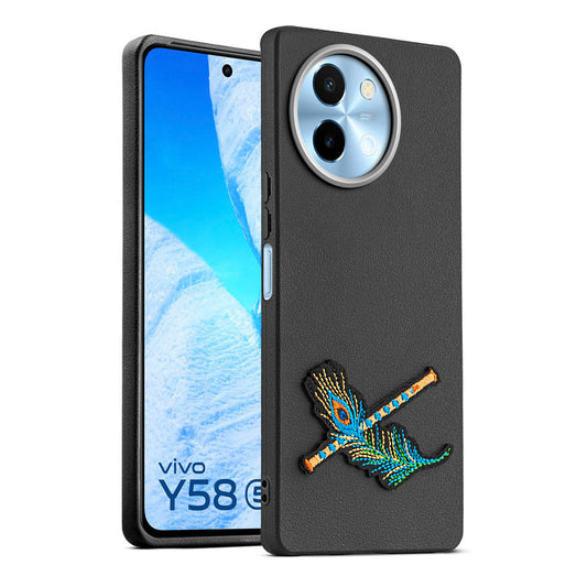 Divine Embroidered Back Case for Vivo Y58 5G