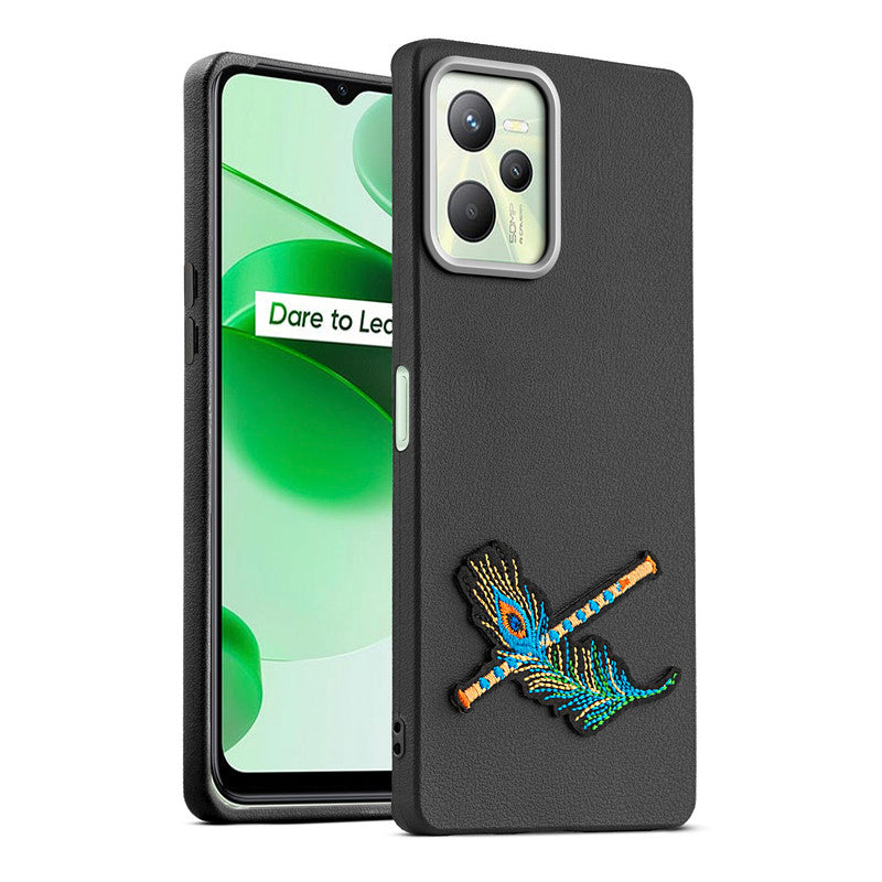Divine Embroidered Back Case for Realme C35