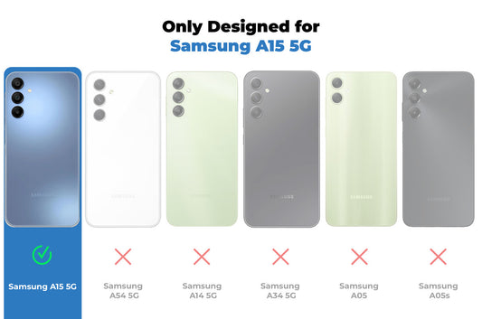 Sleek Textured Silicone Case for Samsung A15 5G Featuring Divine Embroidery on the Back