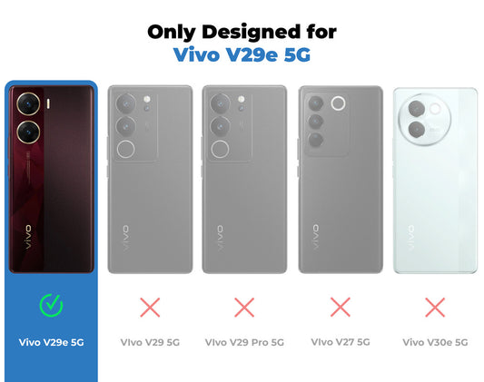Sleek Textured Silicone Case for Vivo V29e 5G Featuring Divine Embroidery on the Back