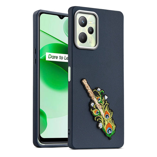 Divine Embroidered Back Case for Realme C35