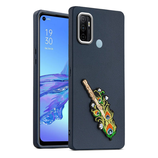 Divine Embroidered Back Case for Oppo A53 4G