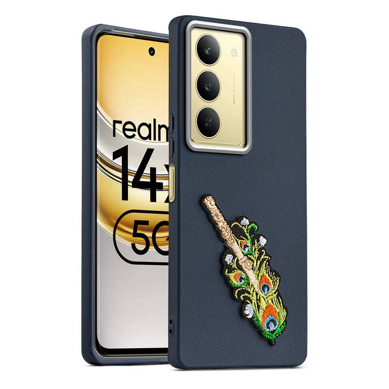 Divine Embroidered Back Case for Realme 14x 5G