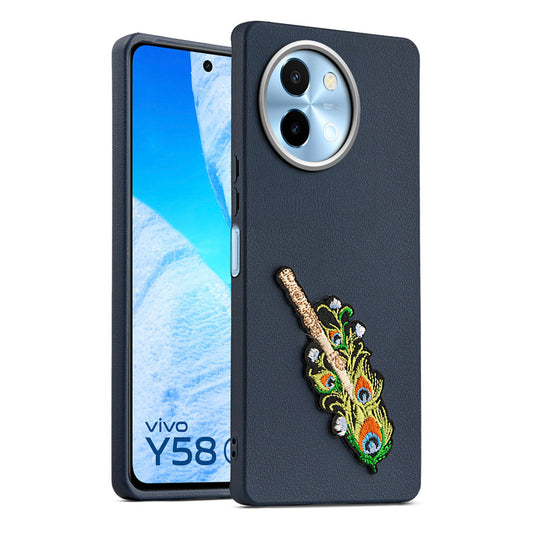 Divine Embroidered Back Case for Vivo Y58 5G