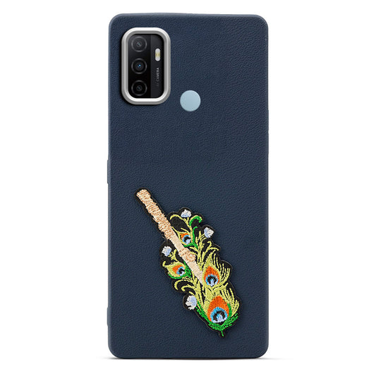 Divine Embroidered Back Case for Oppo A53 4G