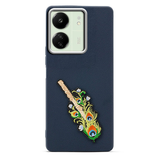 Divine Embroidered Back Case for Redmi 13C 4G