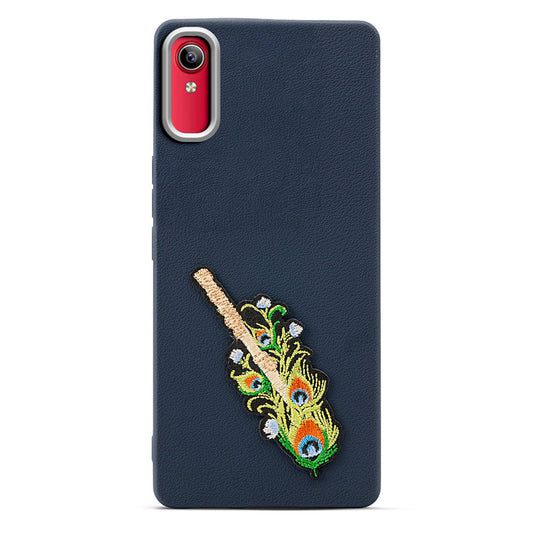 Divine Embroidered Back Case for Vivo Y91i