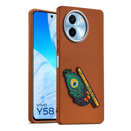 Divine Embroidered Back Case for Vivo Y58 5G