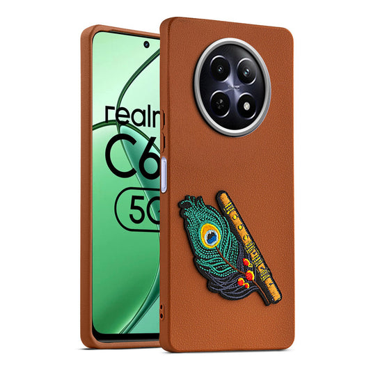 Divine Embroidered Back Case for Realme C65 5G