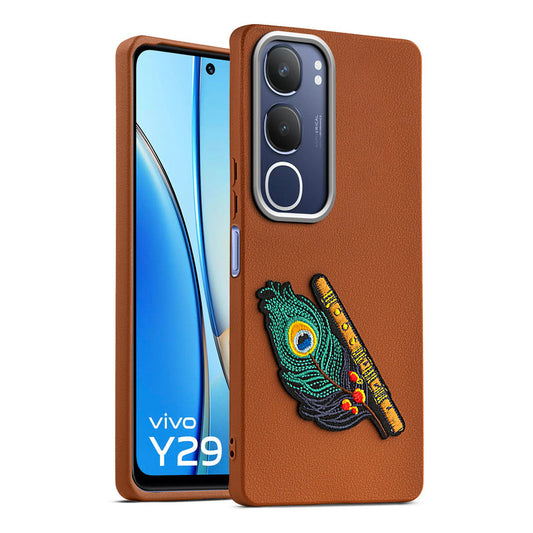 Divine Embroidered Back Case for Vivo Y29 5G