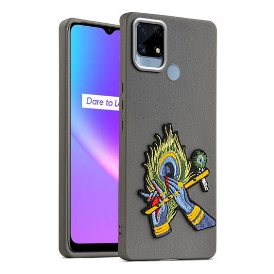 Divine Embroidered Back Case for Realme C25