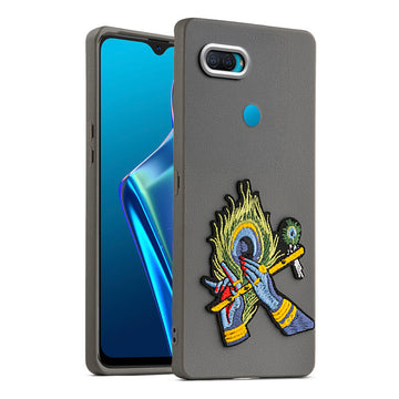 Divine Embroidered Back Case for Oppo A12