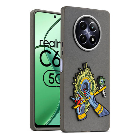 Divine Embroidered Back Case for Realme C65 5G