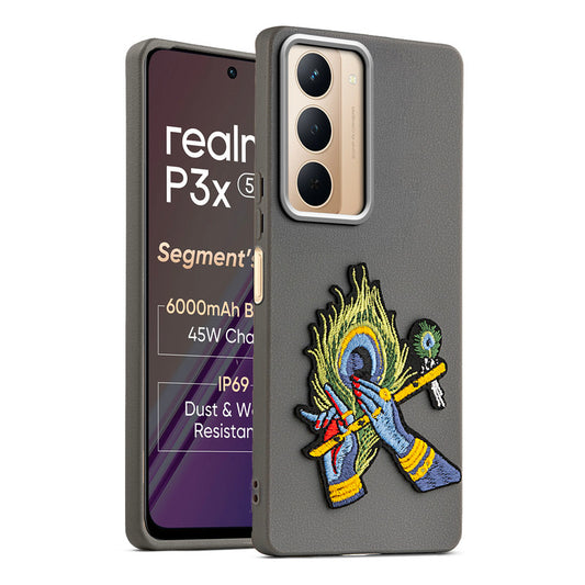 Divine Embroidered Back Case for Realme P3x 5G